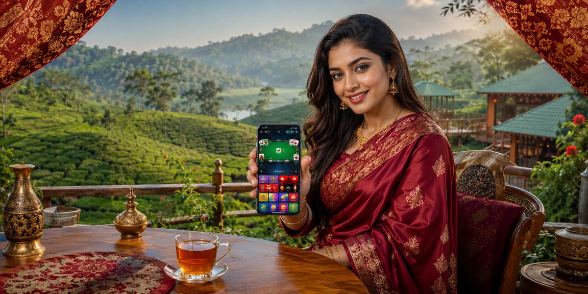 সিলেটের চা বাগানের পটভূমিতে bd8999 মোবাইল ক্যাসিনো অভিজ্ঞতা